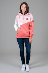 Roxy Coral Pink Half-Zip Hoodie